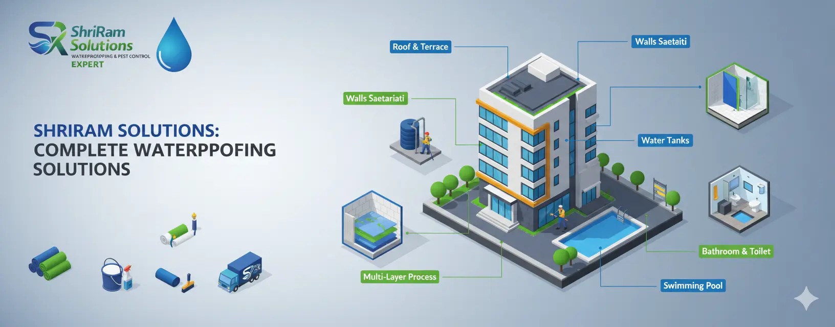 Waterproofing Service Shriram Solutions